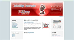 Desktop Screenshot of ffw-woelsau.de